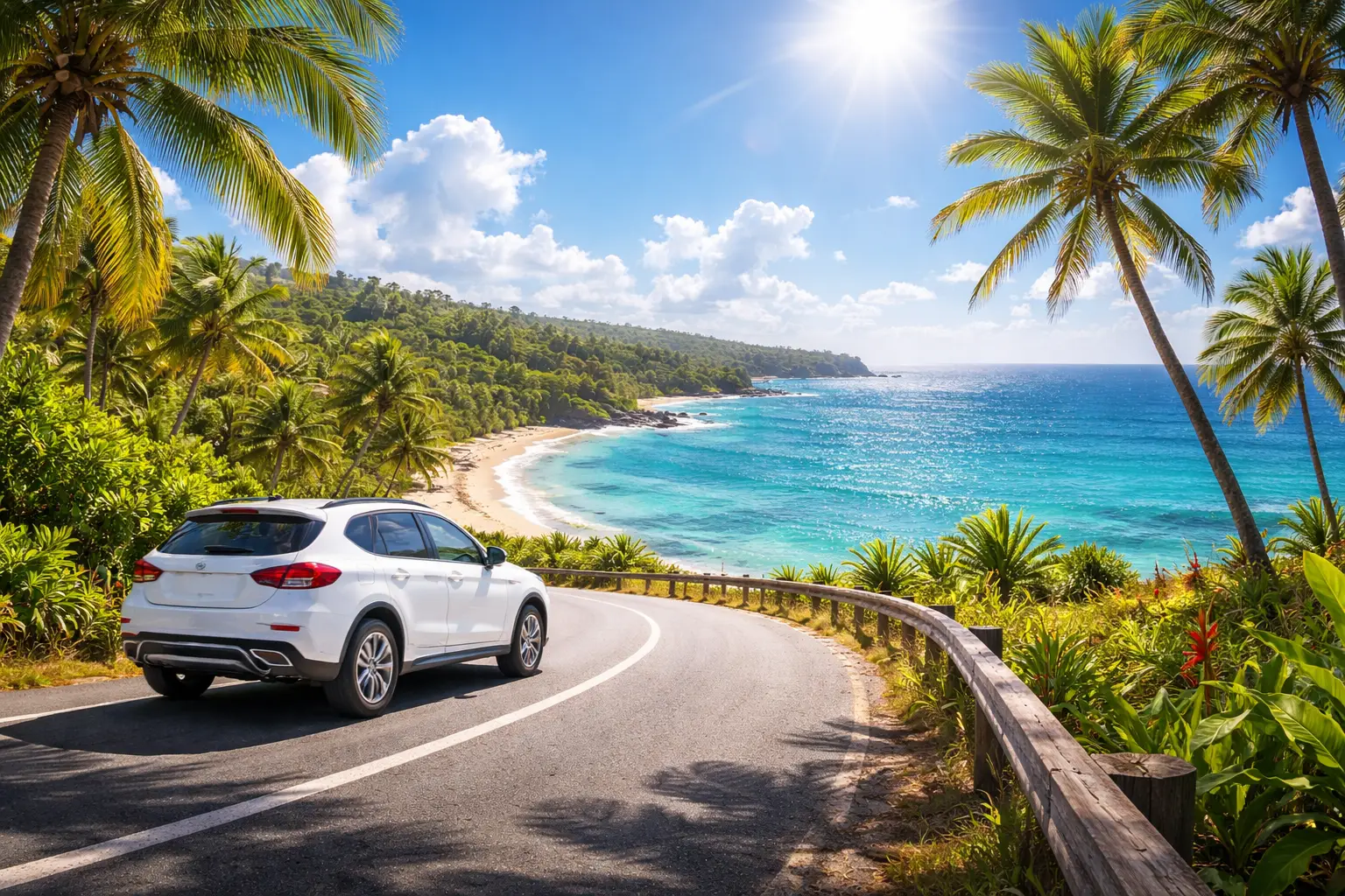 Route Guadeloupe Jungle